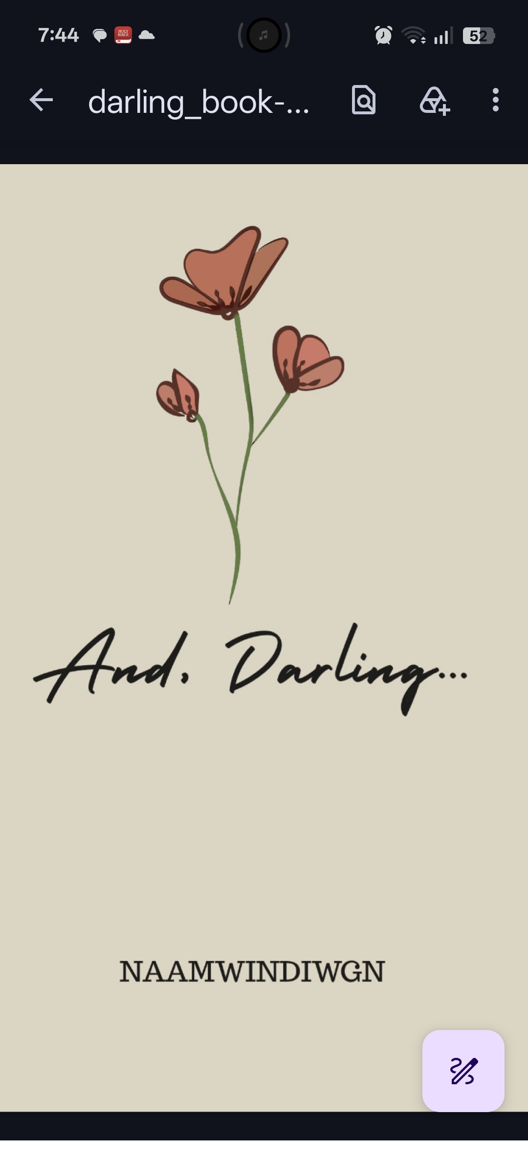 And Darling
